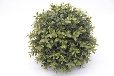 Kunstpflanze Buchsbaumkugel Blätterkugel künstlich grün Dekokugel 22cm