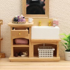 Miniatur Waschtisch Schrank