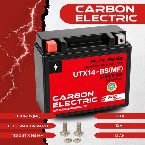 Gel batterie motorradbatterie - gel,