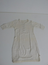 Frugi Babykleid, Baumwolle, Elfenbeinfarben, bis zu 60 cm