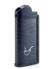 IMCO Gasfeuerzeug mit Feuersteinmechanik - Elegante Pfeife Accessoire für Kenner