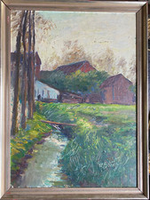 Oil Painting Sign. A. Boing