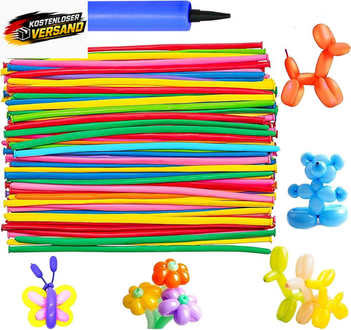 Lange modellierballons 100 - modellierballons,