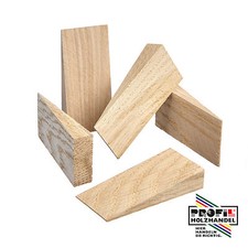 50 Holzkeile Hartholz