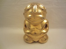 VINTAGE MESSING FIGUR SKULPTUR