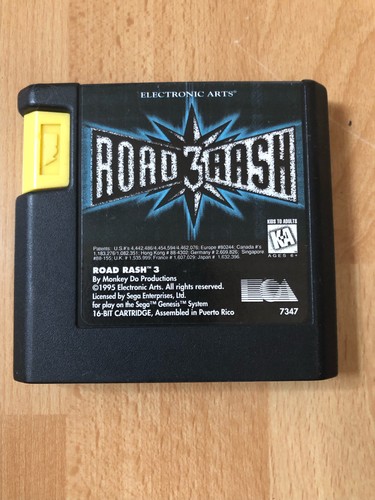 Sega mega drive road - road, rash