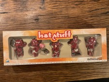 Hot Stuff Demons + Merveilles 4 x Figur Harvey Teufel Teufelchen Dreizack