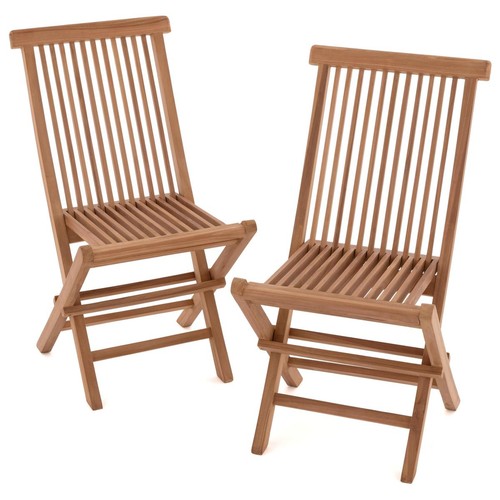 Divero 2er set - set, gartenstuhl