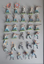 Britains Deetail großes Konvolut Südstaatler / Nordstaatler  54mm 1/32