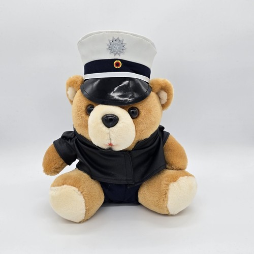 Polizei plüsch bär - polizei,