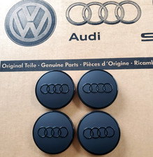 original Audi Radnabenkappen für Alufelgen Felgendeckel Nabenkappen Radkappen