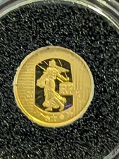 0,5 Gramm Goldmünze 9999