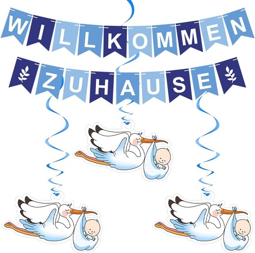 Willkommen zuhause girlande - zuhause,