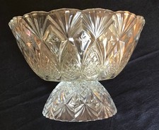 50er Jahre Glas Schale