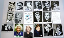 Autogrammsammlung - Maria Schell, Deborah Kerr, Heidi Kabel, Inge Keller,...