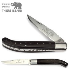 Thiers-Issard Taschenmesser Yatagan Basque - 12 cm Ebenholz - Messer Frankreich
