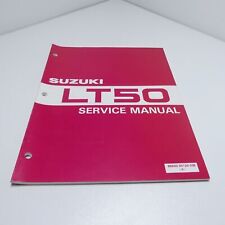 Suzuki LT50 Quad Werkstatthandbuch Reparaturanleitung Handbuch Wartungsanleitung