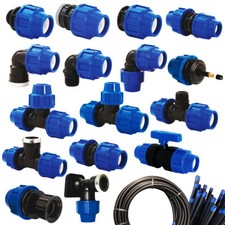 PP-Fitting Verschraubung PE-Rohr PN16 Trinkwasser DVGW Verbinder 20 25 32 40 50