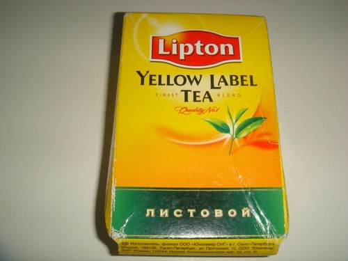 Tee selten lipton yellow label - lipton,