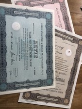 3 Historische Aktien Ksb Klein
