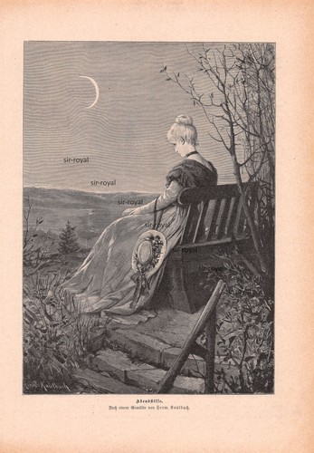 Abendstille hermann kaulbach - abendstille,