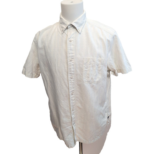 Nautica shirt leinen weiß - xl,
