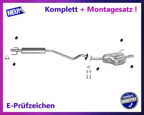 Auspuffanlage für opel astra - auspuffanlage,