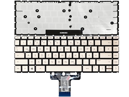 Gold tastatur mit - -,
