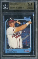1997 Bowman Wes Helms BGS 9.5