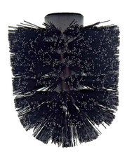 Spirella WC Ersatz Bürstenkopf Ersatzkopf Klobürste WC Bürste Ø 8,0 cm - schwarz