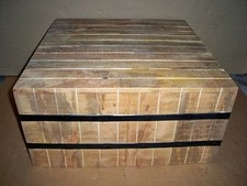  XL Couchtisch Mangoholz mit Metallrahmung  Antikfinish Gutmann Factory