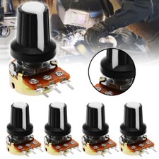 5pcs Poti Potentiometer Drehpotentiometer mono linear 10K OHM 10% Toleranz