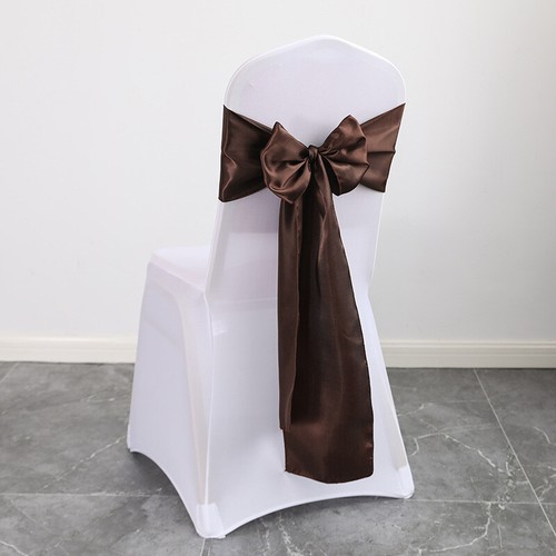 Satin stuhlschleife - satin, /
