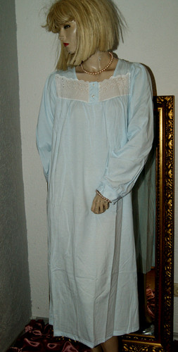 Vintage negligee nachtkleid - vintage,