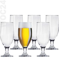 6 x 390 ml Biergläser Biertulpen 0,3 L Biertulpe Bier Gläser Pilsgläser Pilsglas