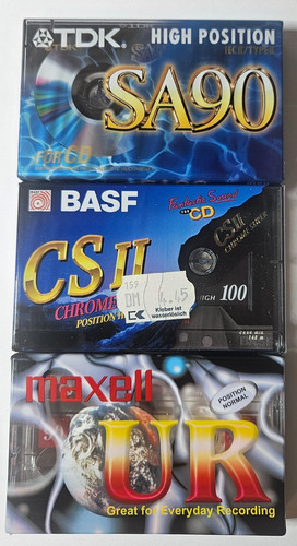 Audio leer kassetten tdk - x,