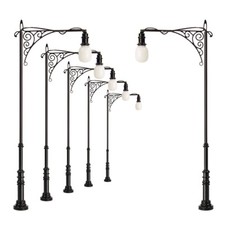 5Stk. Modellbahn LED Lampe