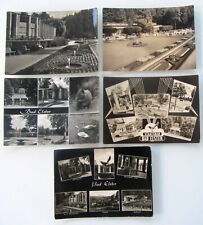 BAD ELSTER Sachsen Postkarten Lot 5 DDR Ansichtskarten gelaufen ca. ~1959-1975
