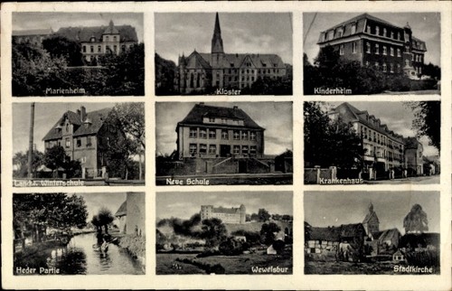 Wewelsburg büren in - ak,