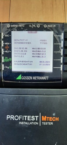 Gossen metrawatt profitest - gossen,