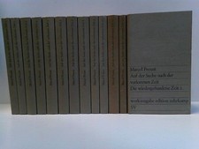 Werkausgabe Band 1 - 13 komplett. Editon Suhrkamp Proust, Marcel: