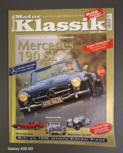 Motor klassik 2001 mercedes - motor, 1/2001,