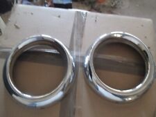 Vorgezogene Lampenringe  IFA Wartburg 311 312 313 Barkas B1000 neu verchromt