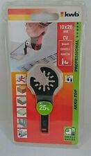 KWB Tauchsägeblatt 10x28 mm Holz Kunststoff für Bosch Einhell Makita 709150