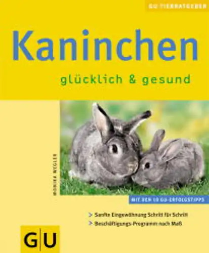 Kaninchen glücklich gesund - kaninchen, &