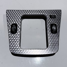 Schaltkulisse Blende Abdeckung Alu Look Aluminium Fenster Mercedes Benz SLK R170
