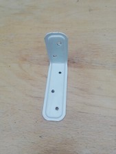 2 Stück Regal-Winkel Regal-Träger Stahl-Konsole Halterung für Wand-Regal weiß