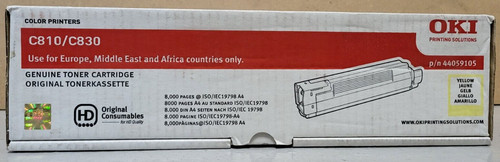 Toner oki 44059105 gelb - toner, neu