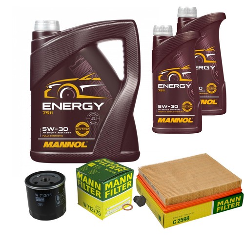 Inspektionspaket mannol - 7l,