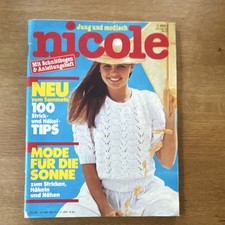 nicole Mai 1982 Mode